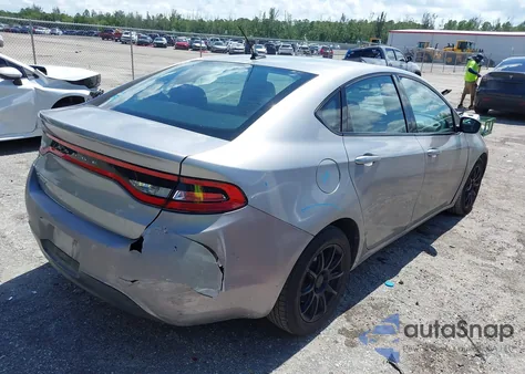 2015 Dodge Dart Se из США, поврежденный, VIN 1C3CDFAA6FD120550